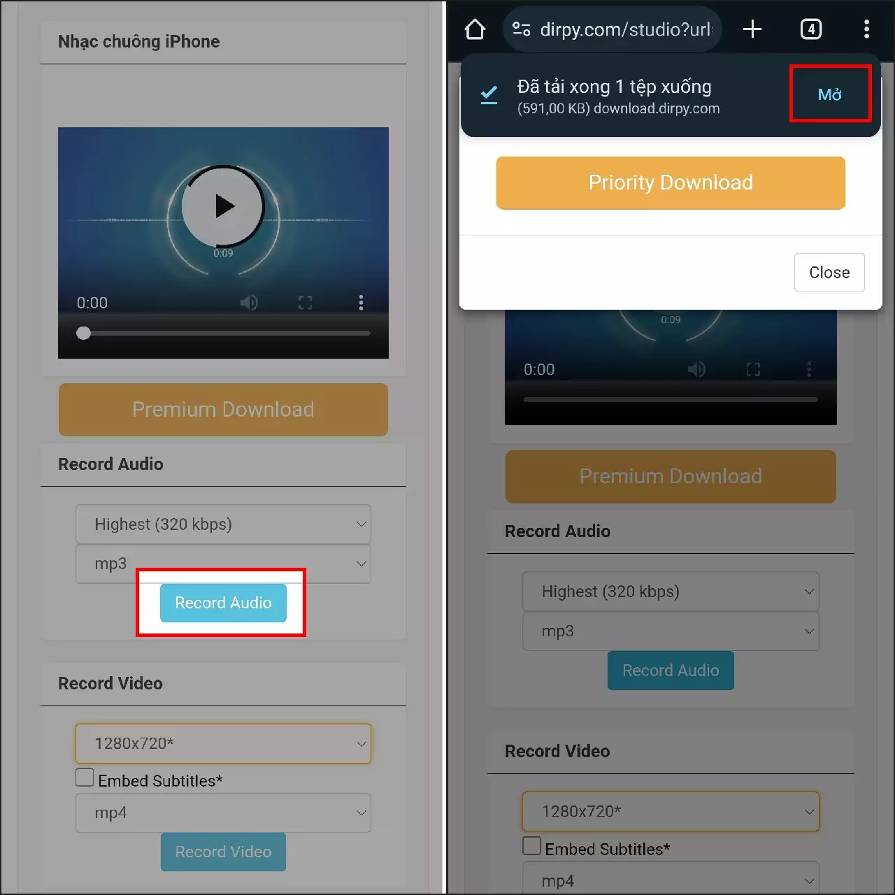 3 cách tải nhạc Youtube làm nhạc chuông đơn giản trong 30s