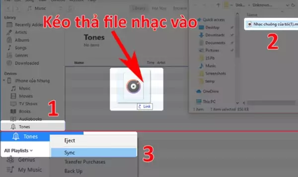 Có cách cài nhạc chuông cho iPhone bằng Zing Mp3 hay không?